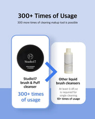 Makeup Brush & Puff Cleaner STUDIO 17