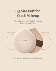 Makeup Foundation and Powder Puff STUDIO 17