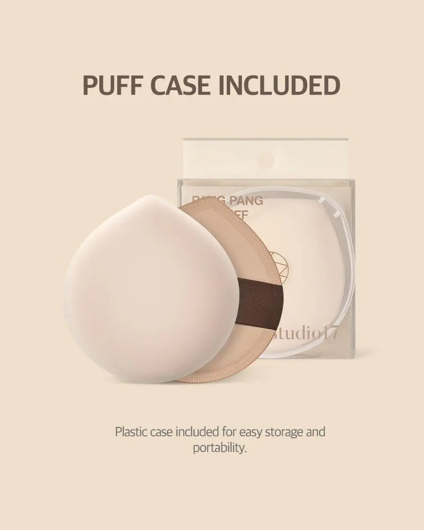 Makeup Foundation and Powder Puff STUDIO 17