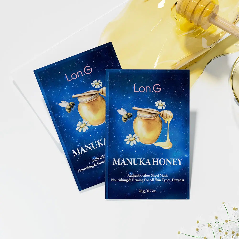 Manuka Honey Authentic Glow Sheet Mask Lon.G
