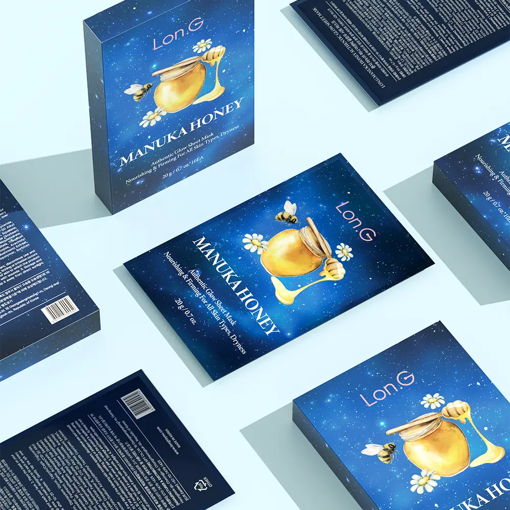 Manuka Honey Authentic Glow Sheet Mask Lon.G