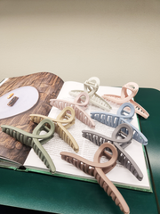 Matte Loop Hair Clip 13cm - 10 colors