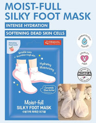 Moist-full Silky Foot Mask DERMAL