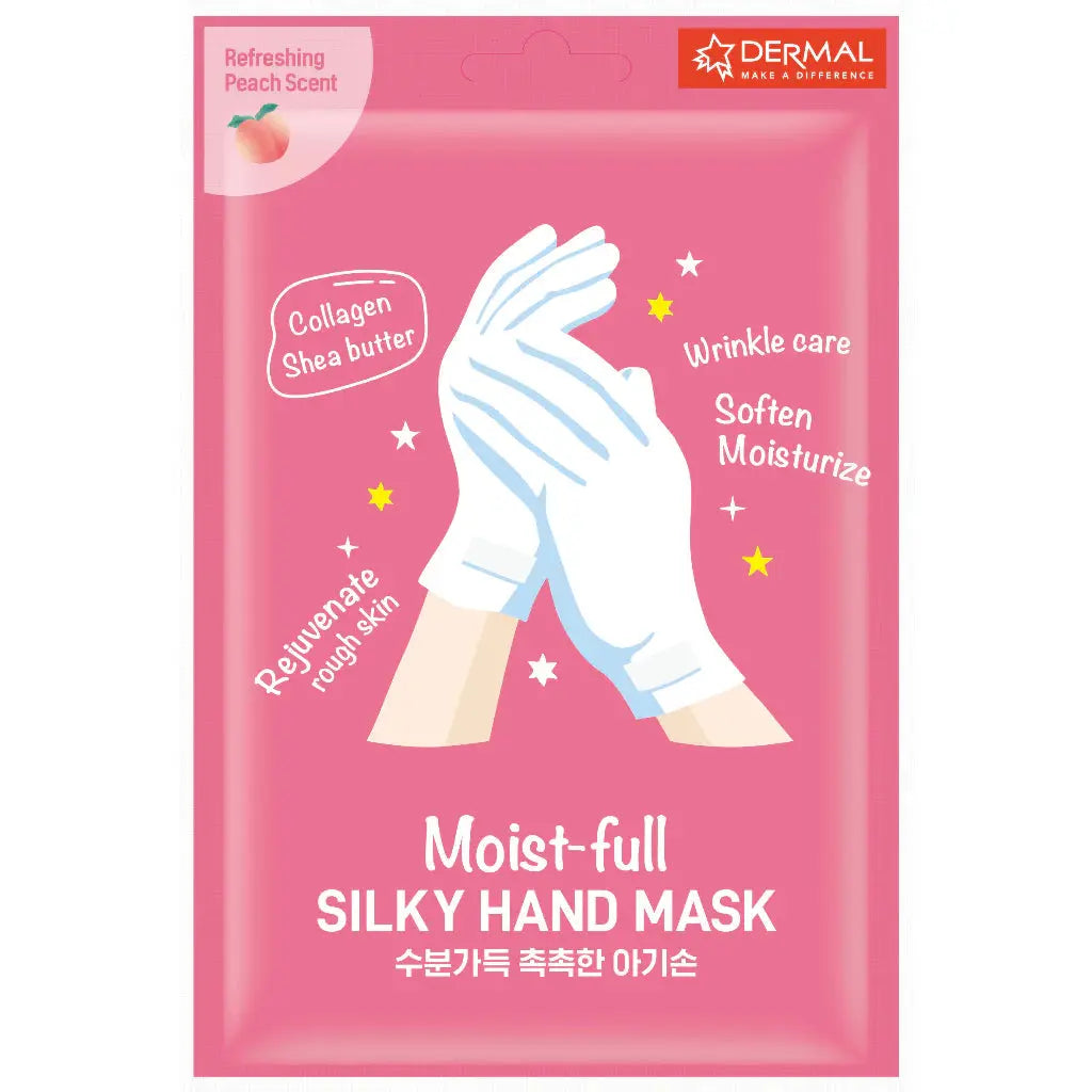 Moist-full Silky Hand Mask DERMAL