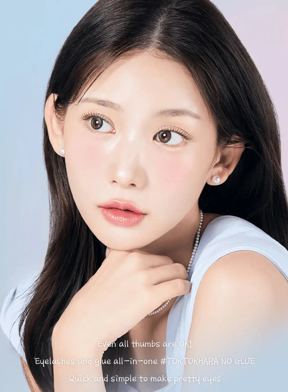 NO GLUE EYELASH #PURE CORINGCO