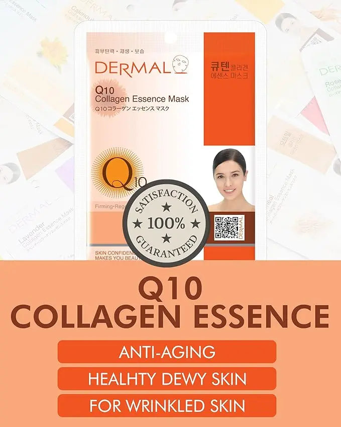 Q10 Collagen Essence Mask 23g DERMAL