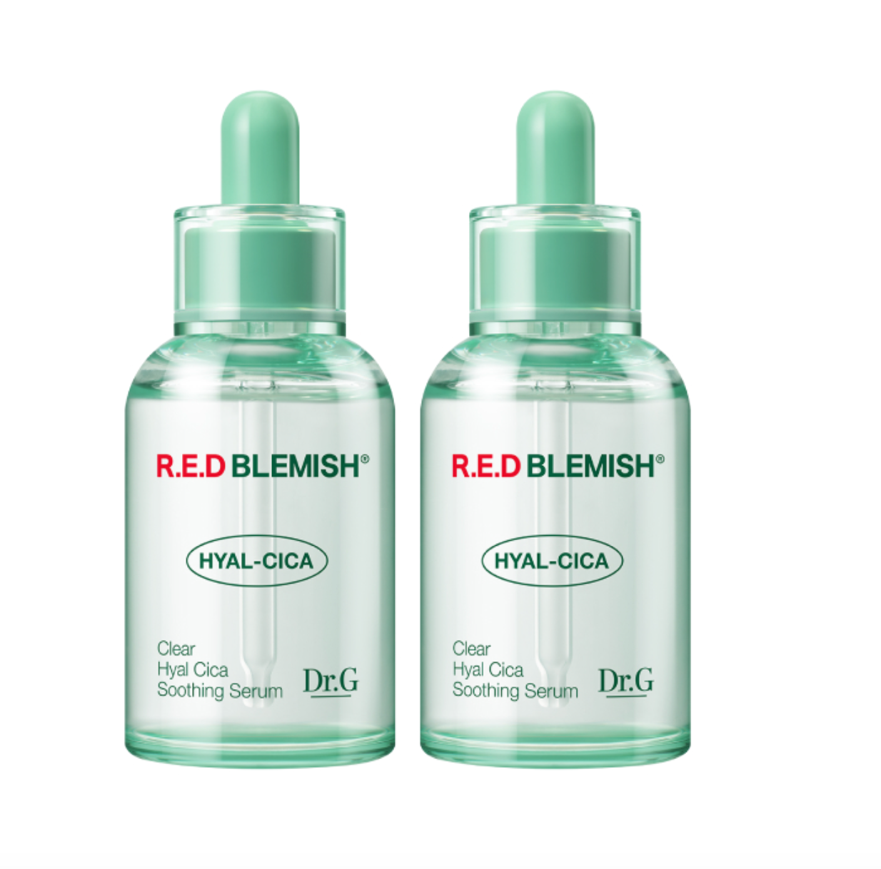 R.E.D Blemish Clear Hyal Cica Soothing Serum Duo Set (2 x 50ml) Dr.G