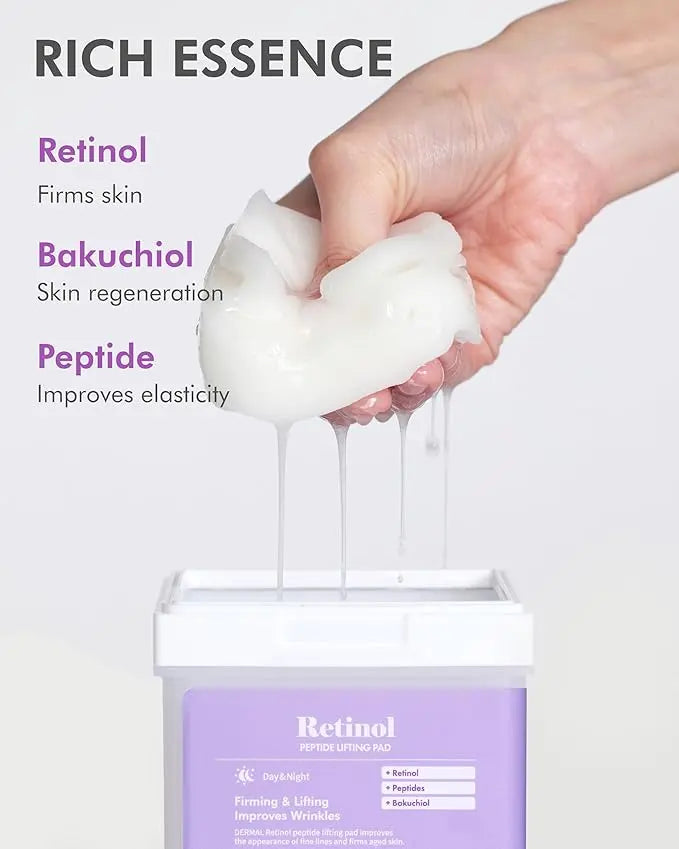 RETINOL PEPTIDE LIFTING PAD -Travel Kit 12 Pads DERMAL