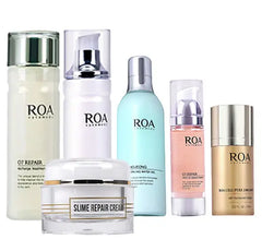 Collagen 5-Step Skincare Set + Collagen Sparkling Water Gel ROA
