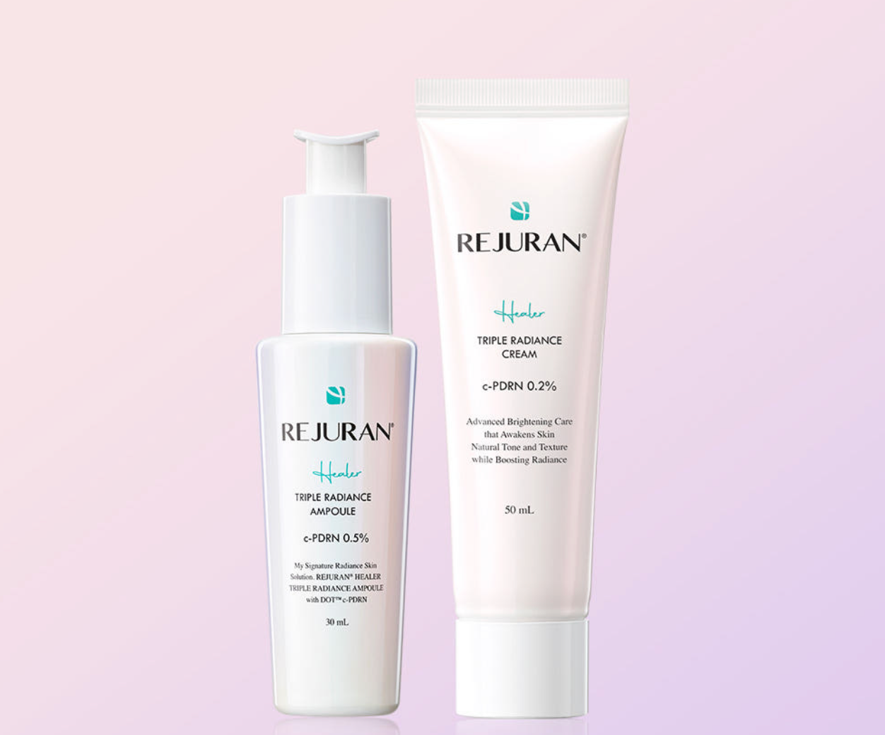 Triple Radiance Duo Set: Ampoule 30ml + Cream 50ml REJURAN