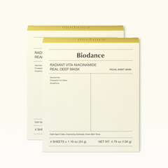 Radiant Vita Niacinamide Real Deep Mask 8pcs BIODANCE