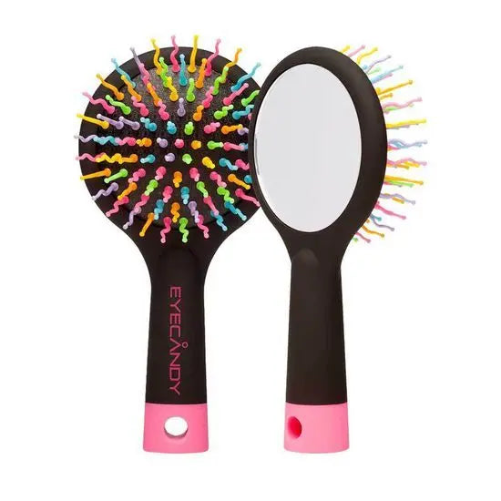 Rainbow Volume S Hairbrush M black EYECANDY