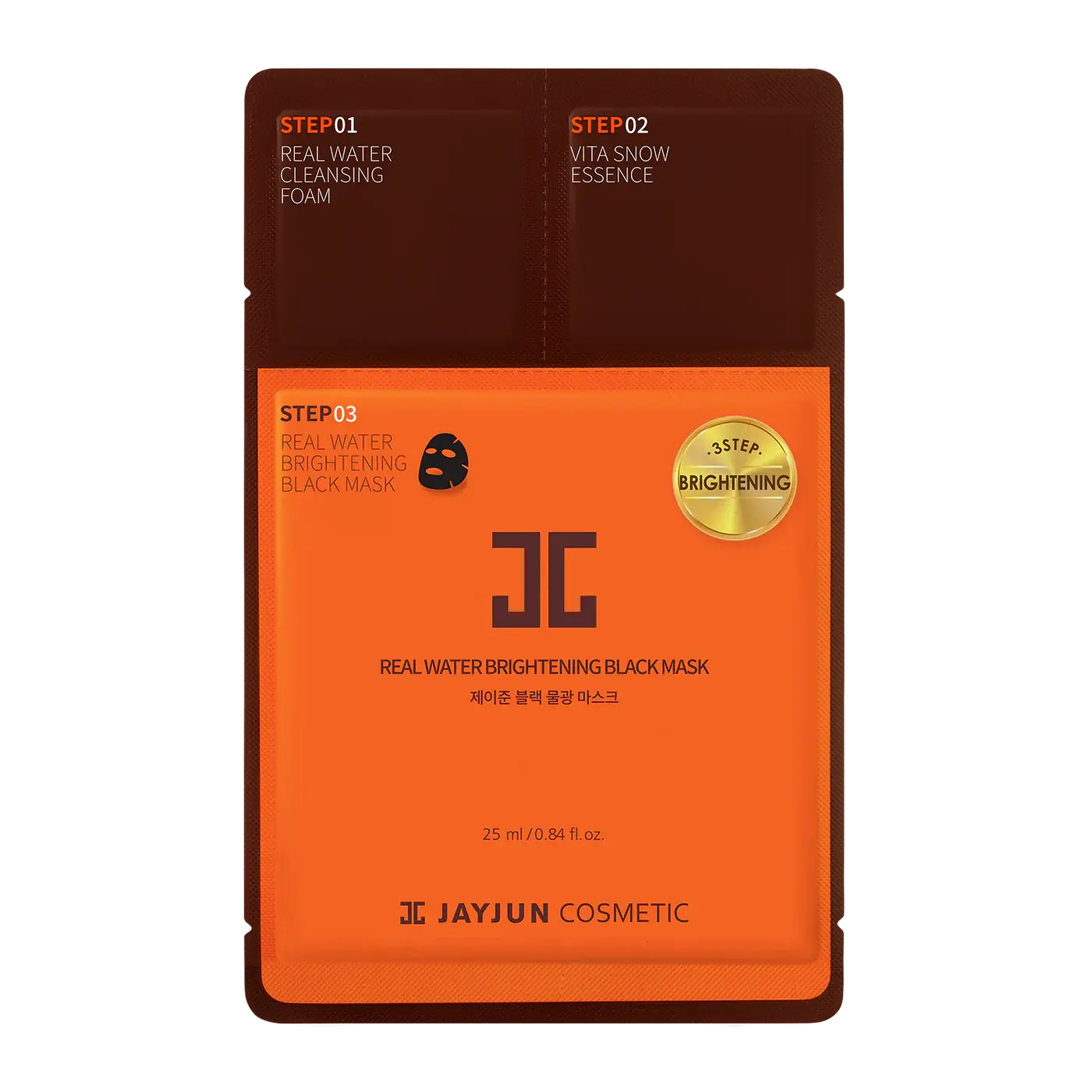 Real Water Brightening Black Mask JAYJUN