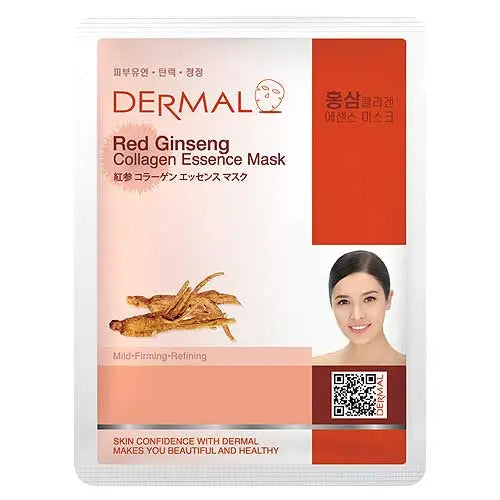 Red Ginseng Collagen Essence Mask 23g DERMAL