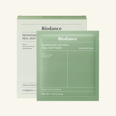 Refreshing Sea Kelp Real Deep Mask 4pcs BIODANCE