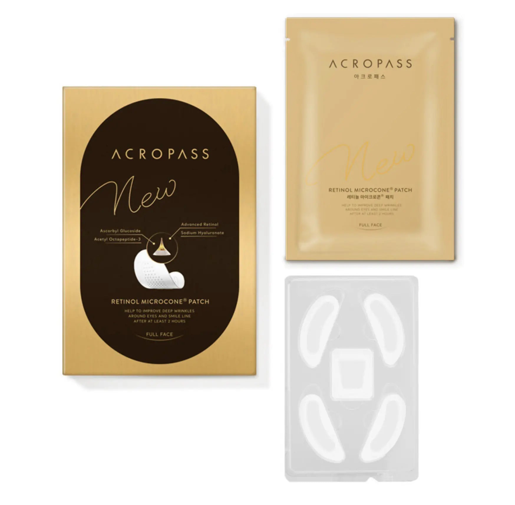 Retinol Microcone Patch 1 pouche (New Version) ACROPASS