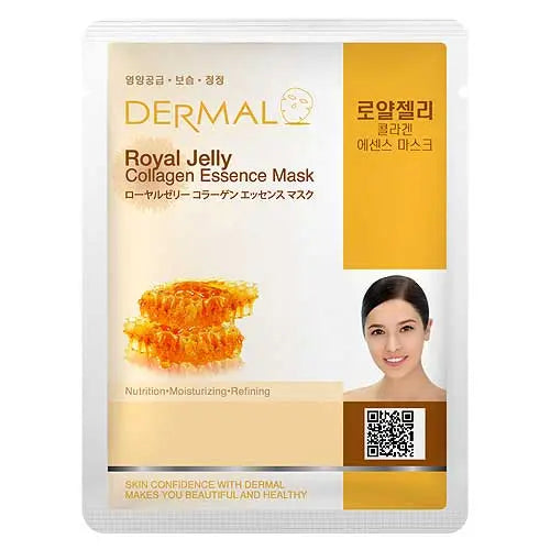 Royal Jelly Collagen Essence Mask 23g DERMAL