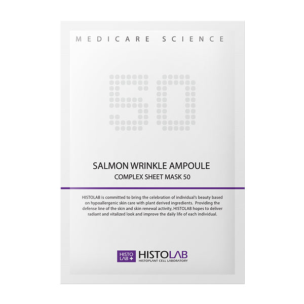 Salmon Wrinkle Ampoule Complex Sheet Mask 50 HISTOLAB