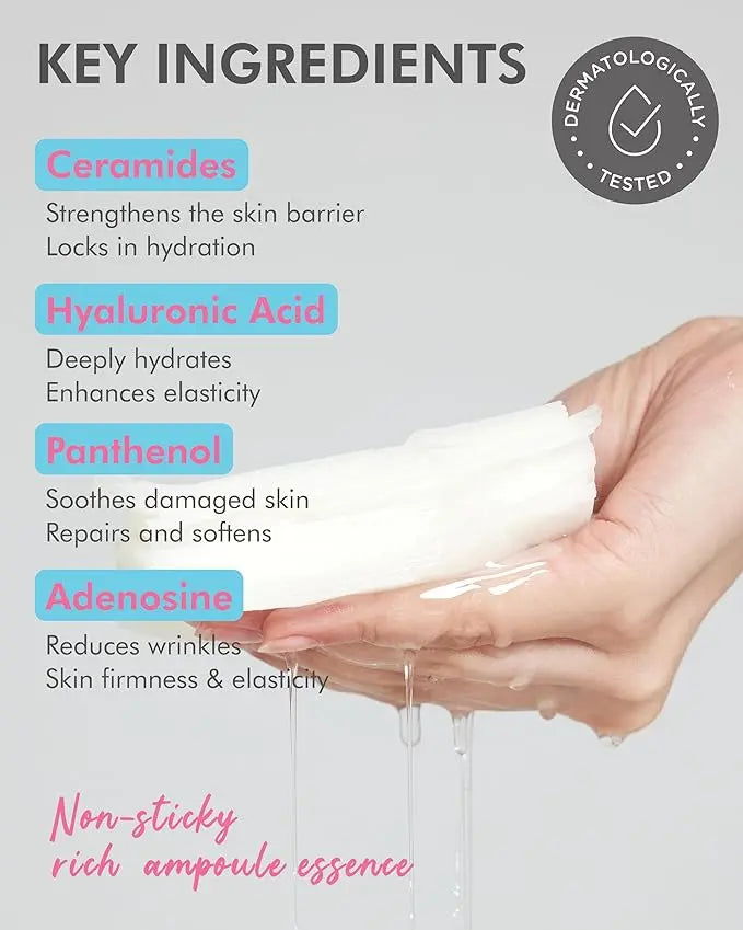 VEGAN SEOUL Face Ceramide 3X Daily Quick Mask 36stk DERMAL