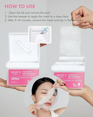VEGAN SEOUL Face Ceramide 3X Daily Quick Mask 36stk DERMAL