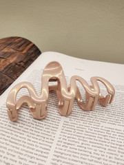 Shimmer Wave Hair Clip 13cm -5 colors