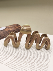 Shimmer Wave Hair Clip 13cm -5 colors