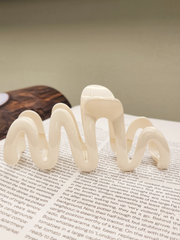 Shimmer Wave Hair Clip 13cm -5 colors