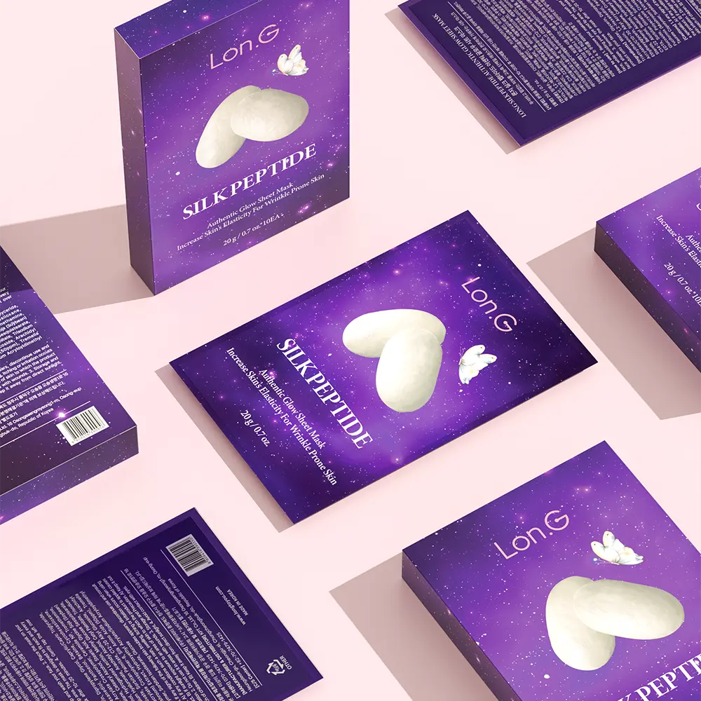 Silk Peptide Authentic Glow Sheet Mask Lon.G