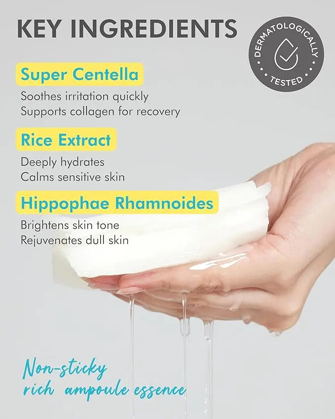 VEGAN SEOUL Face Madecassoside 3X Daily Quick Mask 36stk DERMAL