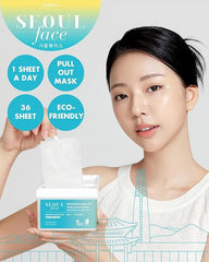 VEGAN SEOUL Face Madecassoside 3X Daily Quick Mask 36stk DERMAL