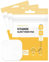 Vitamin Glow Toner Pad -Travel Kit 12 Pads DERMAL