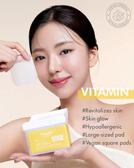 Vitamin Glow Toner Pad 120stk DERMAL