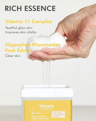 Vitamin Glow Toner Pad -Travel Kit 12 Pads DERMAL