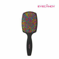 Rainbow Volume S Paddle Hair Brush Black EYECANDY