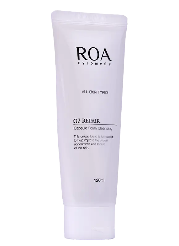 Bamboo Charcoal Capsule Foam Cleanser 120ml ROA