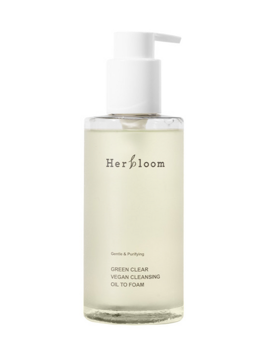 Green Clear Vegan Cleansing Oil to Foam – 200ml