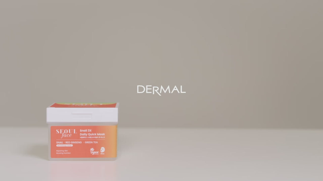 VEGAN SEOUL Face Teatree 3X Daily Quick Mask 36stk