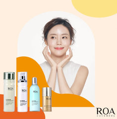 Collagen 3-Step Skincare Set + Collagen Sparkling Water Gel ROA