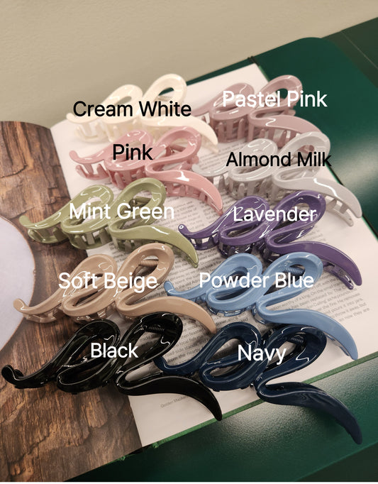 Fleura Hair Clip 13cm - 10 colors