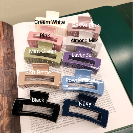 Daily Styling Hair Clip 8cm - 10 colors