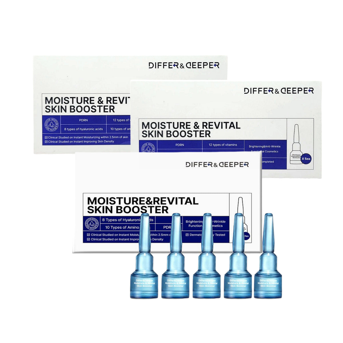[2+1] PDRN Moisture&Revital Skin Booster 2ml x 5 vial