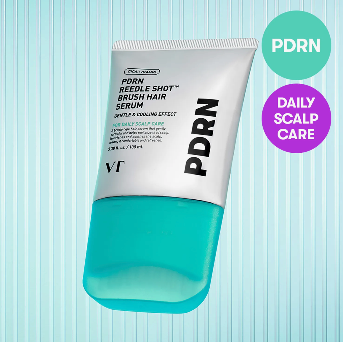 PDRN Reedle Shot Brush Hair Serum 100ml VT Cosmetics