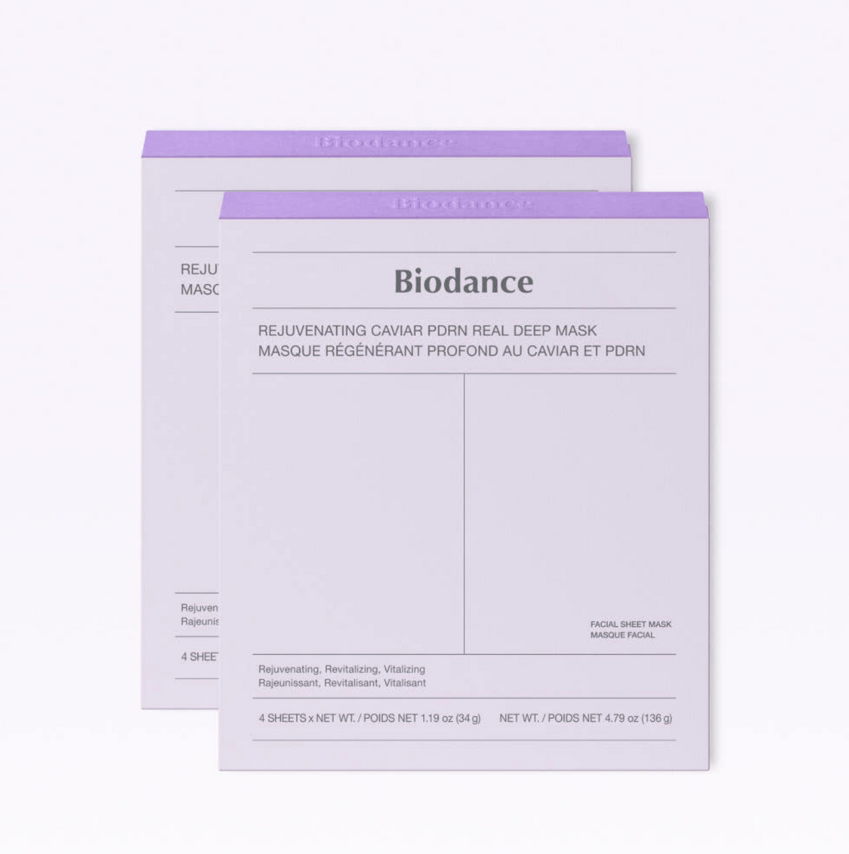 Rejuvenating Caviar PDRN Real Deep Mask 8pcs BIODANCE