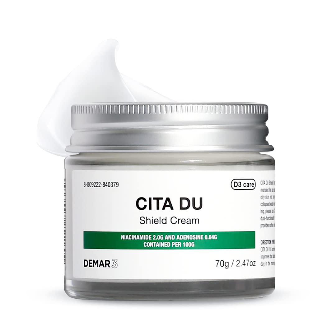 CITA DU SHIELD CREAM for oily and troubled, acne skin