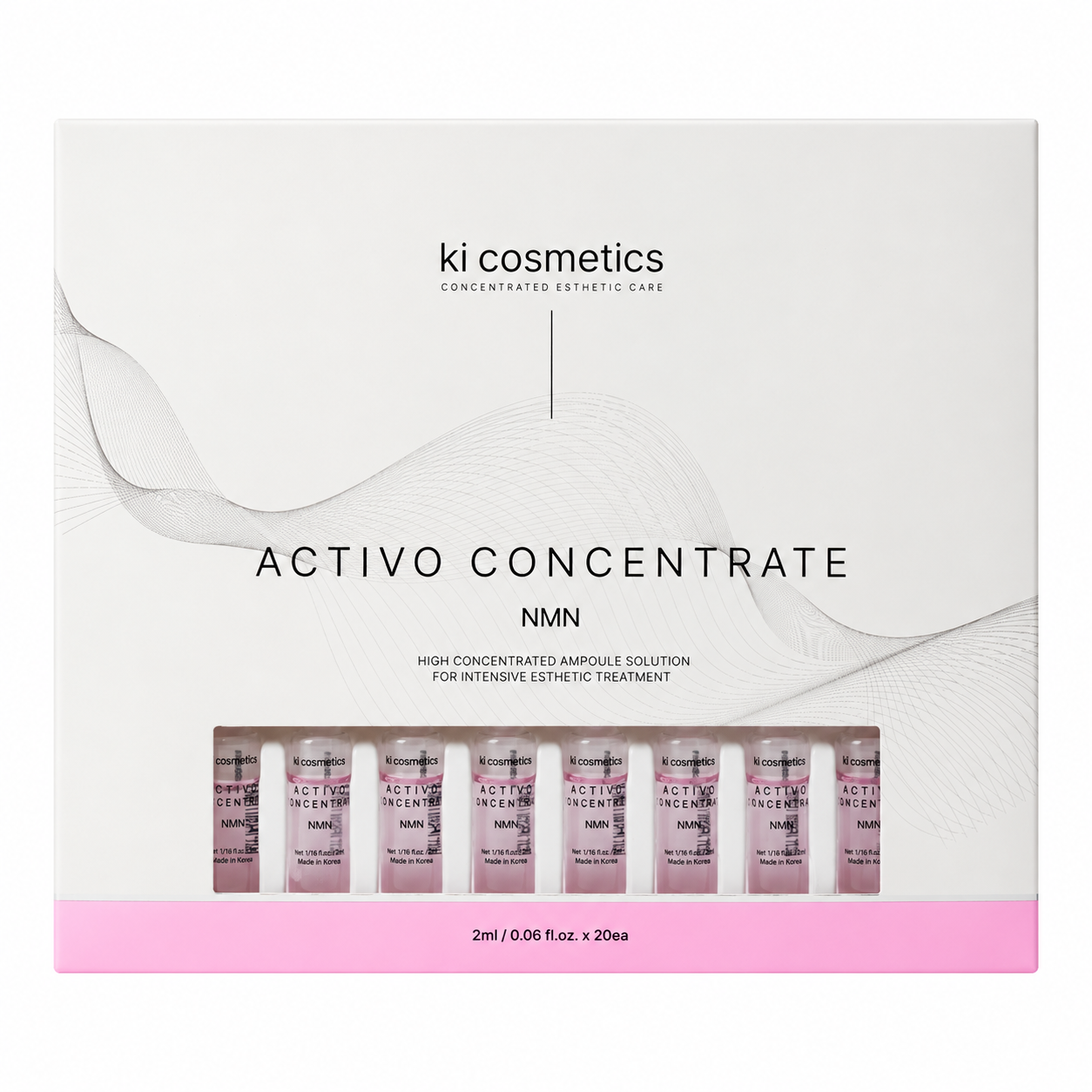 Activo Concentrate NMN Ampoule 2ml × 20 stk KI COSMETICS