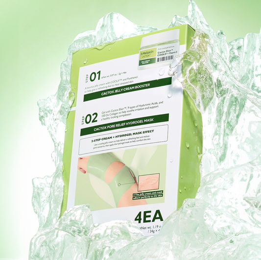 Cactox De-Puffing Pore Tox Gel Mask 4p Dr.Melaxin