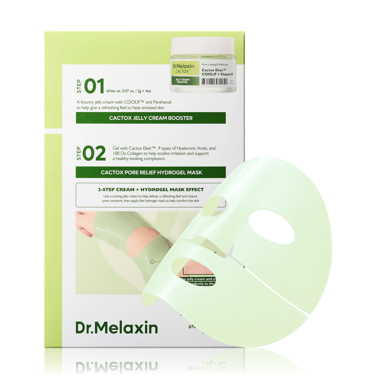 Cactox De-Puffing Pore Tox Gel Mask 4p Dr.Melaxin