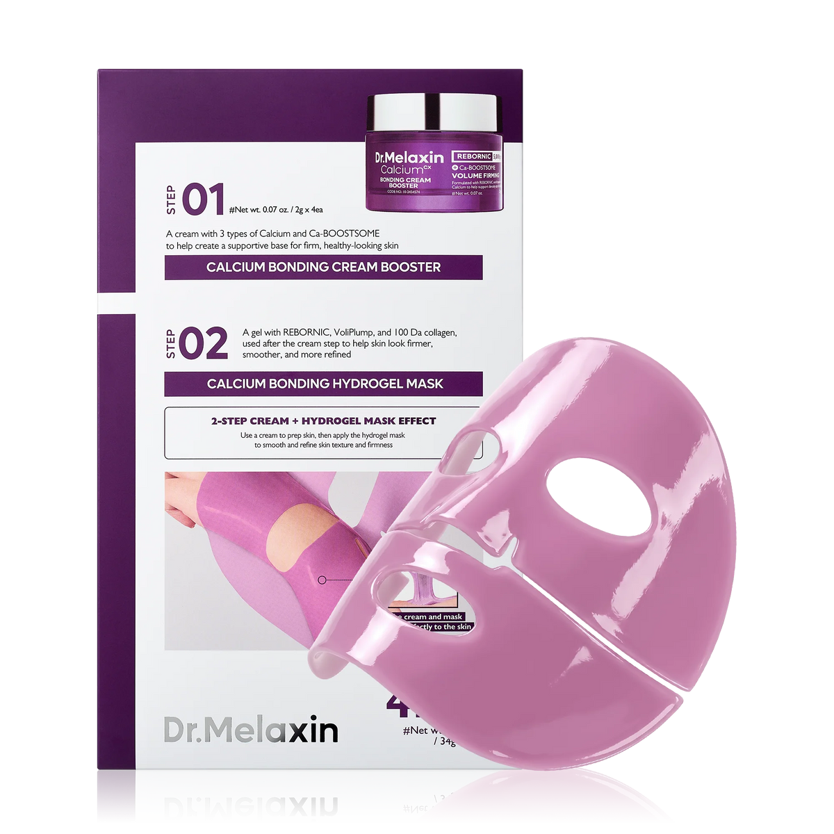 Calcium Bonding 2-STEP Hydrogel Mask 4p Dr.Melaxin