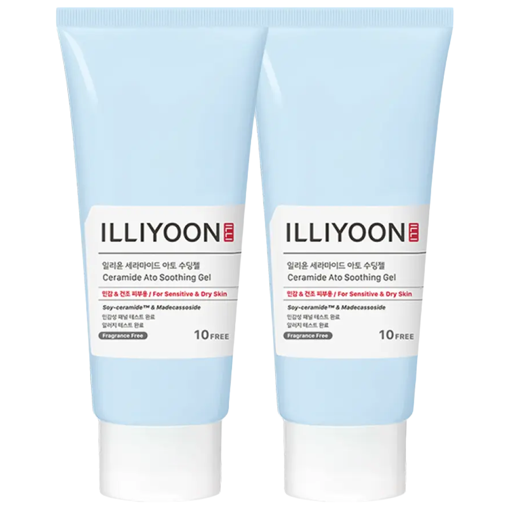 Ceramide Ato Soothing gel Duo Set (2 x 175ml) ILLIYOON