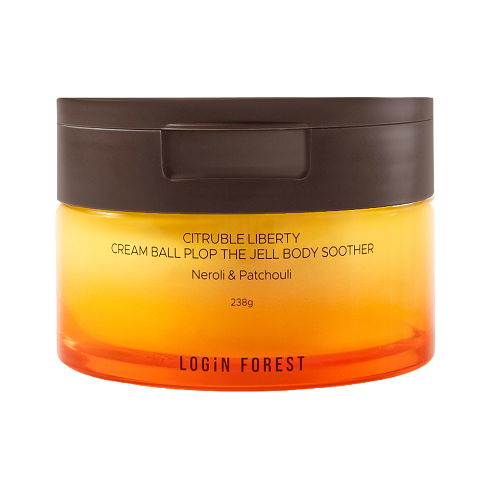 Citruble Liberty Cream Ball Plop The Jell Body Soother 238g LOGiN FOREST